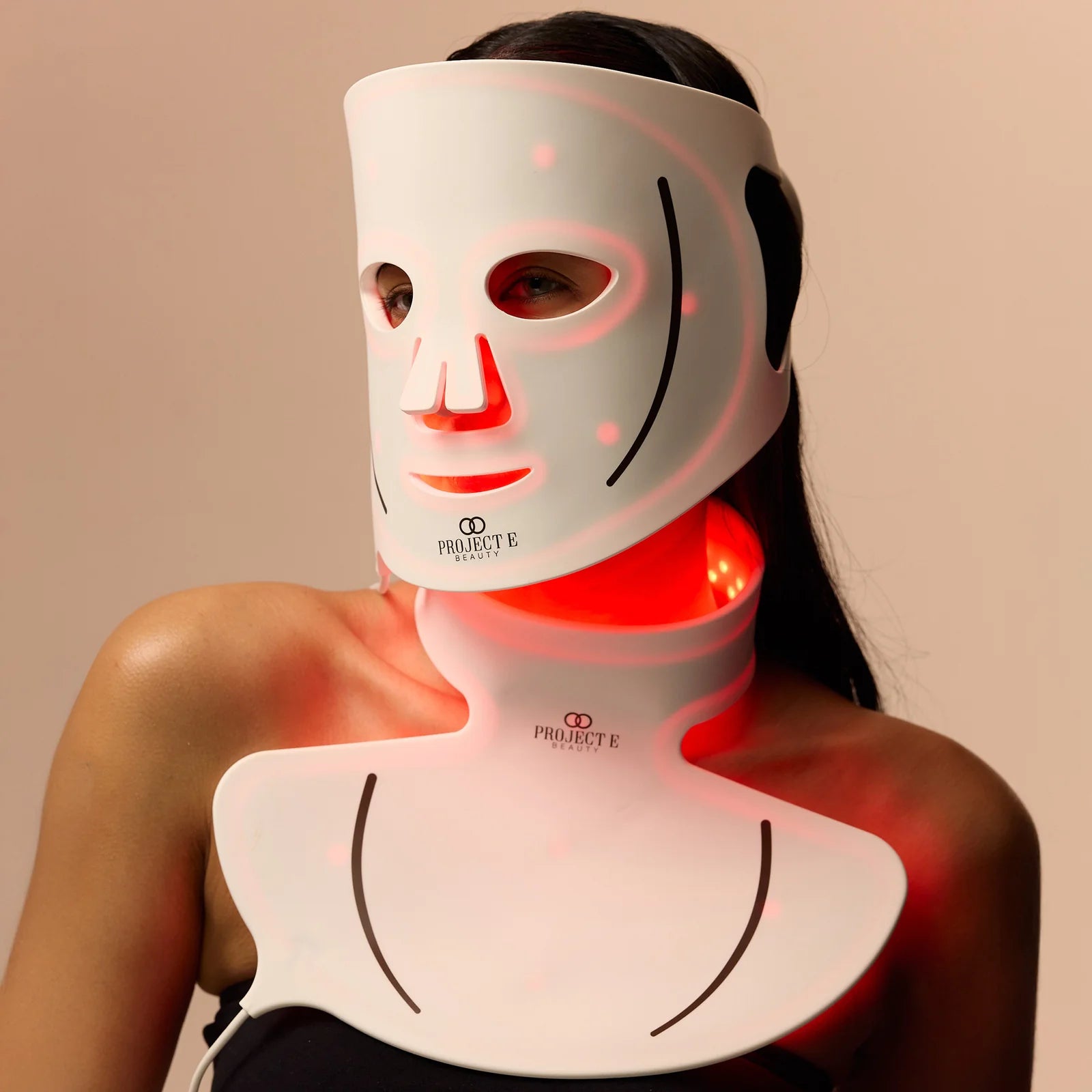 Pro LED Red Light Therapy Face & Neck Mask