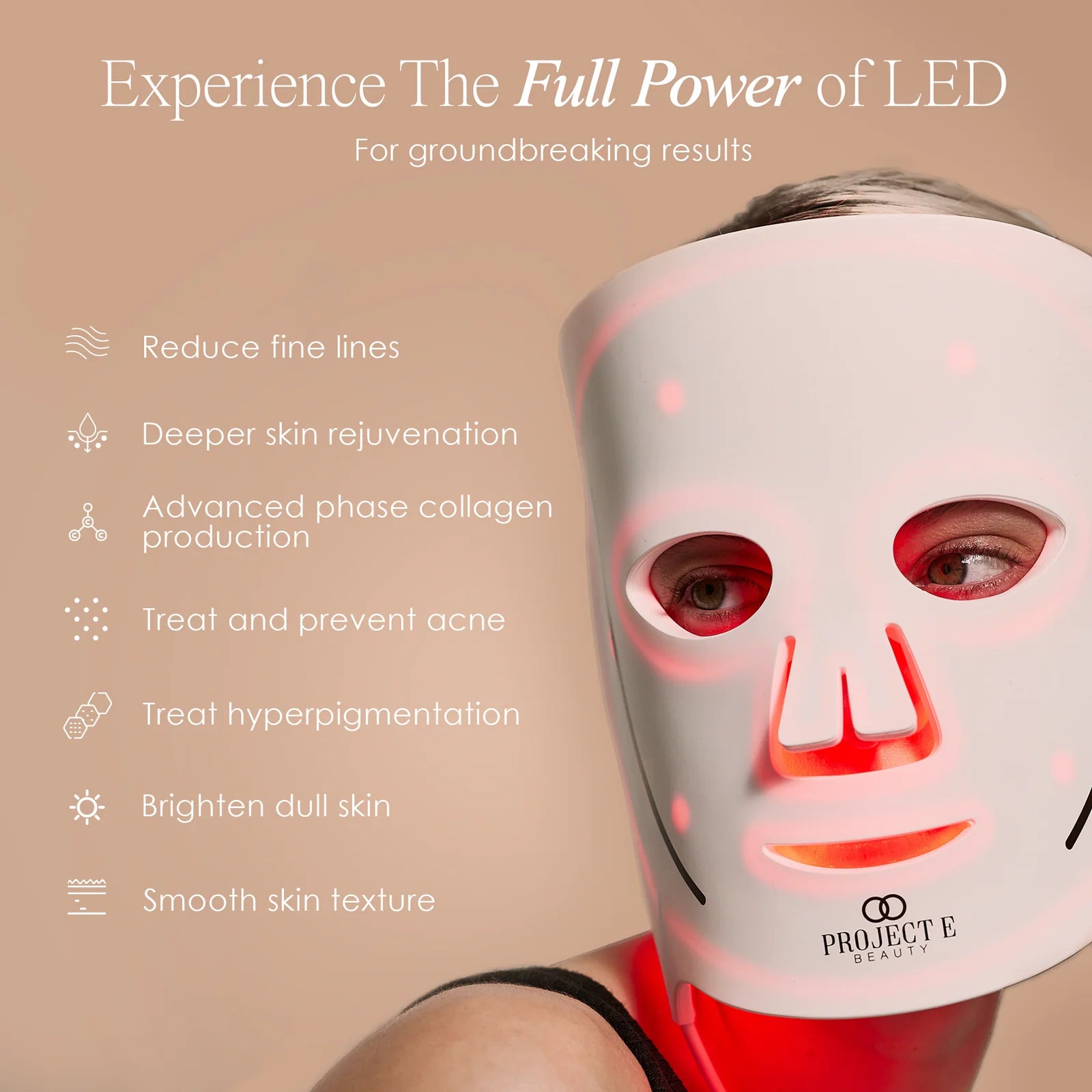 Pro LED Red Light Therapy Mask